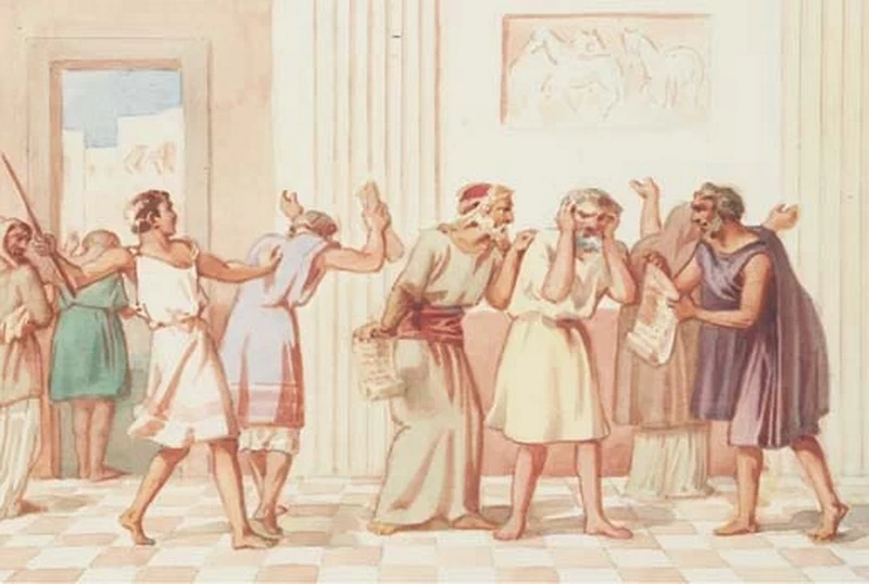 Da Le Nuvole, di Aristofane